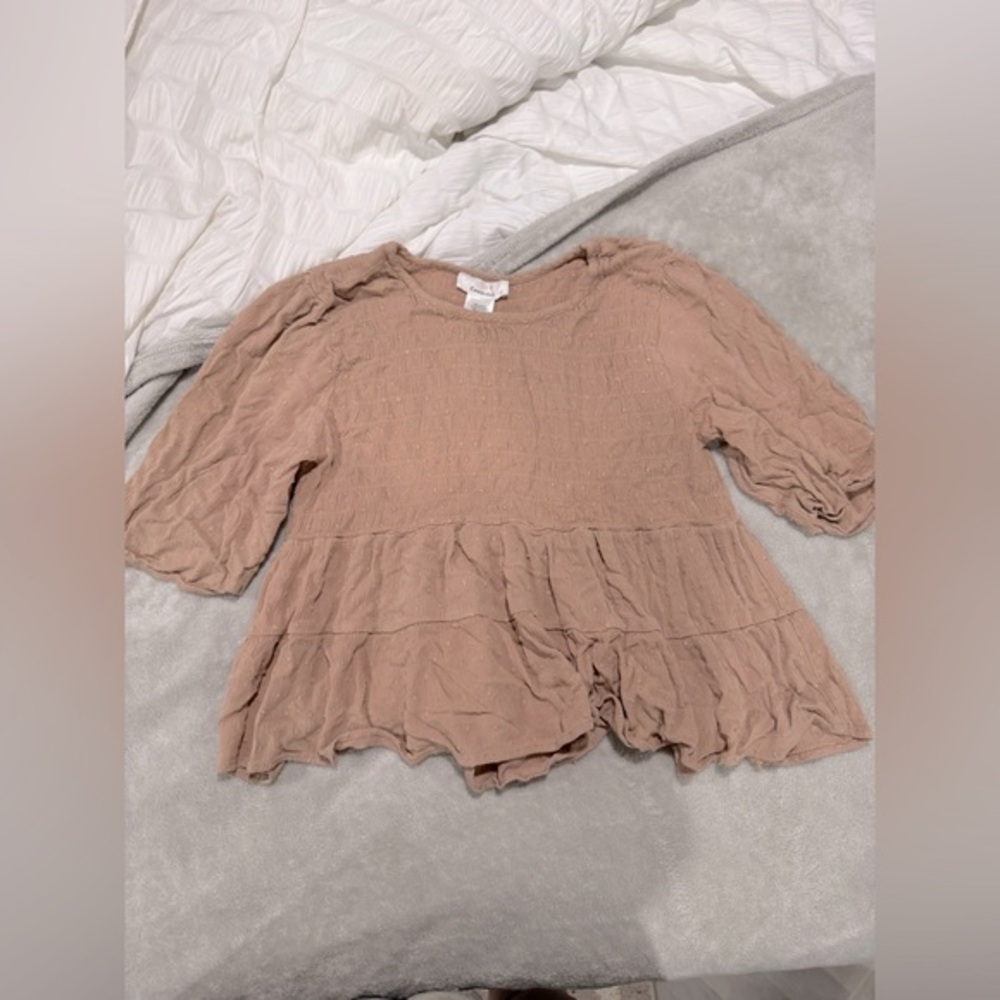URBAN Romantics Tan Blouse